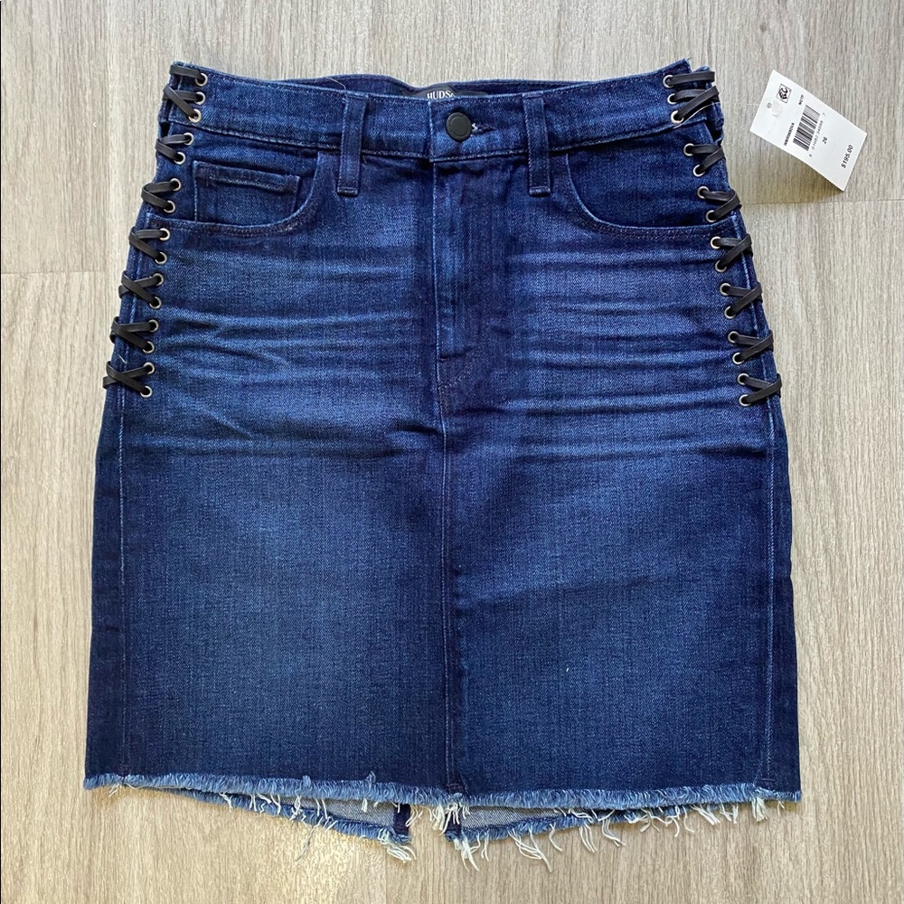 Hudson Women’s Jean Denim Skirt Size 28 Blue